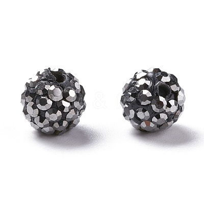 Pave Disco Ball Beads RB-A140-8mm-5-1