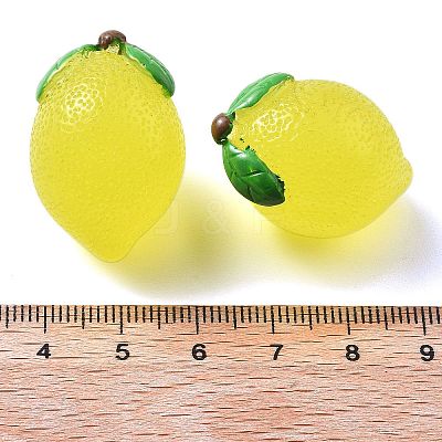 Luminous Resin Cabochons CRES-D277-03J-1