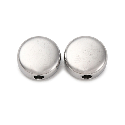 304 Stainless Steel Beads STAS-C128-03B-P-1