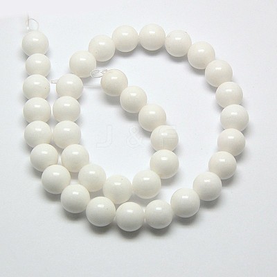 Natural Malaysia Jade Bead Strands X-G-M101-6mm-10-1