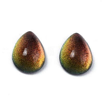 Translucent K9 Glass Cabochons GGLA-Q084-002B-1