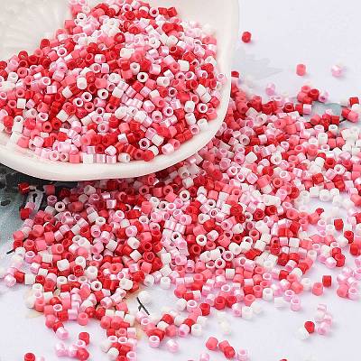 Baking Paint Glass Seed Beads X-SEED-S042-05B-46-1