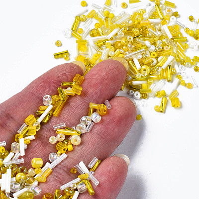 Glass Seed Beads SEED-S059-011-1