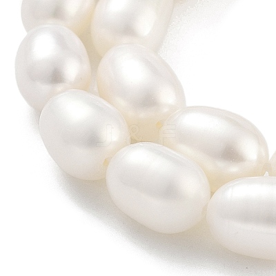 Natural Cultured Freshwater Pearl Beads Strands PEAR-P062-08L-1