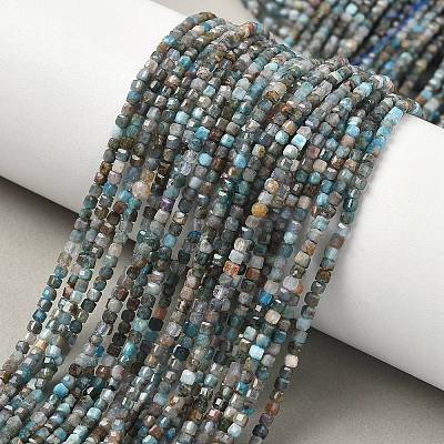 Natural Apatite Beads Strands G-RM241221-K24-1