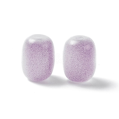 Opaque Glass Beads GLAA-F117-06F-1