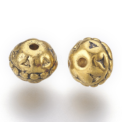 Tibetan Style Alloy Beads X-GLF11126Y-1