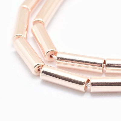 Electroplate Non-magnetic Synthetic Hematite Beads Strands G-L485-18-LRG-1