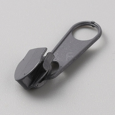 Spray Painted Zinc Alloy Zipper Pull FIND-WH0427-33A-03-1