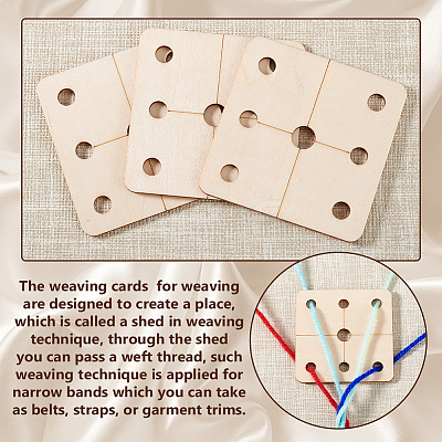24Pcs Wood Tool for Knitting Loom Accessories TOOL-GA0001-90B-01-1
