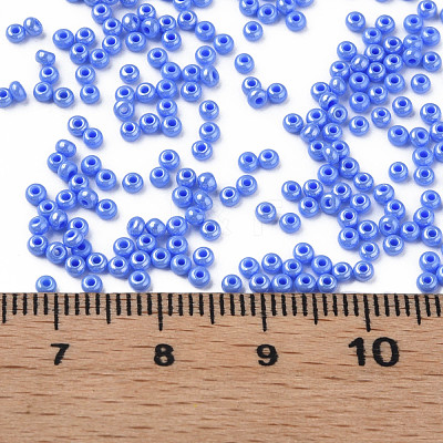 11/0 Czech Opaque Glass Seed Beads SEED-N004-003B-26-1