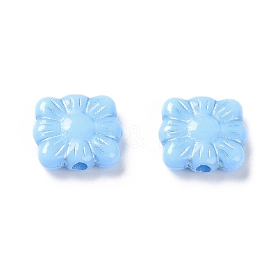 Opaque Acrylic Beads OACR-G016-26J-1