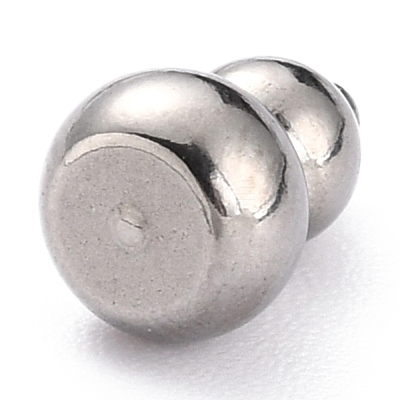 Non-Tarnish 304 Stainless Steel Beads X-STAS-B011-05B-P-1