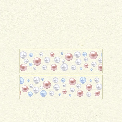 Scrapbooking Sticker PET Decorative Stickers DIY-M076-05B-1