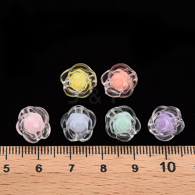 Transparent Acrylic Beads TACR-S152-20A-1