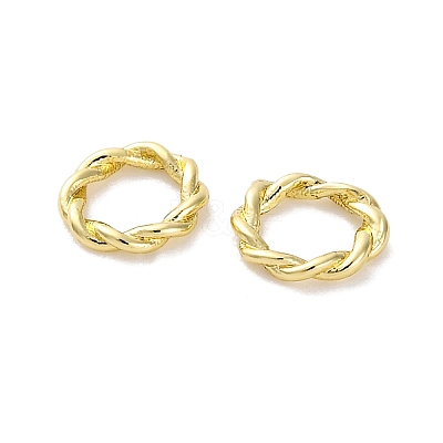 Brass Linking Rings KK-U042-01G-01-1