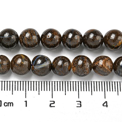 Natural Boulder Opal Beads Strands G-P544-A01-02-1