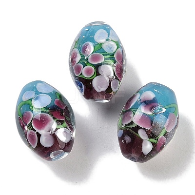 Handmade Lampwork Beads LAMP-I027-08A-1