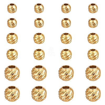 24Pcs 3 Styles 925 Sterling Silver Spacer Beads FIND-PH0060-01-1
