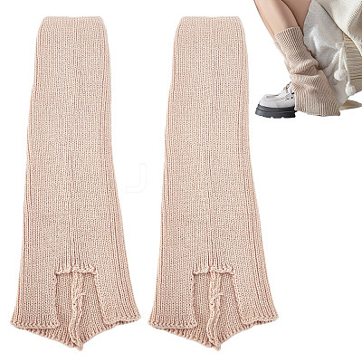 Acrylic Fiber Leg Socks AJEW-WH0661-70B-1