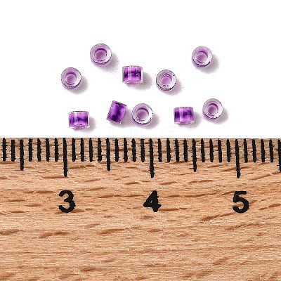 Cylinder Glass Seed Beads GLAA-NH0005-01A-1