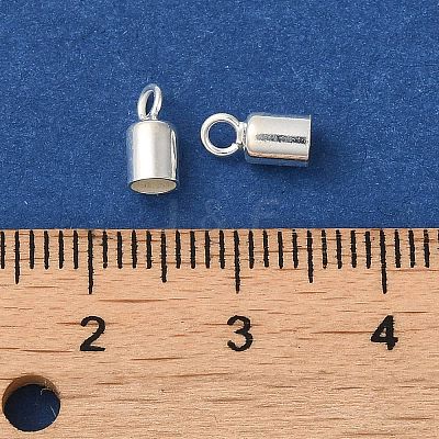 925 Sterling Silver Cord Ends STER-P055-02B-S-1