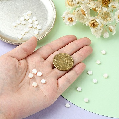 30Pcs Natural Freshwater Shell Beads SHEL-CJ0001-29-1