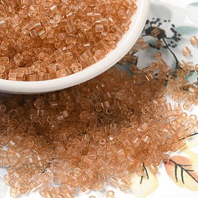 Transparent Glass Seed Beads SEED-S042-21B-05-1