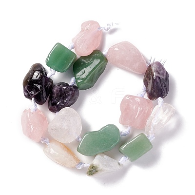 Natural Mixed Gemstone Beads Strands G-B024-03-1