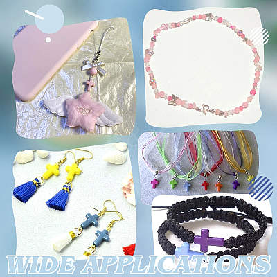 400Pcs Opaque Acrylic Beads SACR-ME0001-01-1