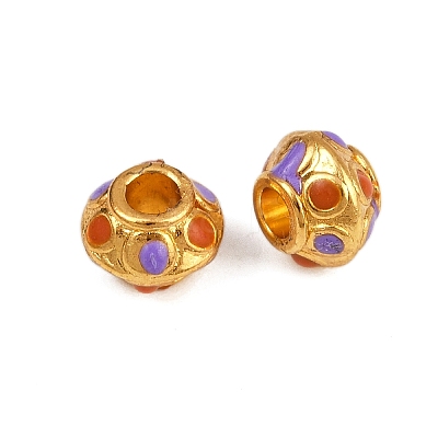 Alloy Enamel Beads ZIRC-I054-33G-02-02-1