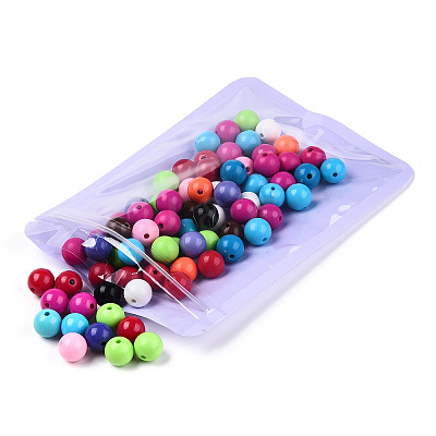 Macaron Color Plastic Yin-yang Resealable Bags OPP-N001-01D-03-1