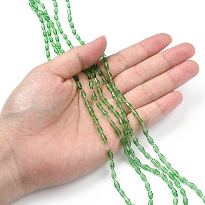 Transparent Glass Beads GLAA-P001-01A-02-1