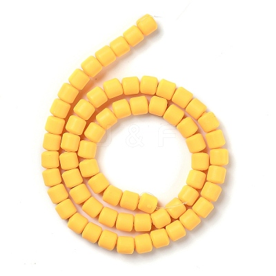 Handmade Polymer Clay Bead Strands CLAY-ZX006-01-208-1