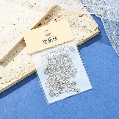 SHEGRACE Brass Spacer Beads XGRQ1H415-334P-1