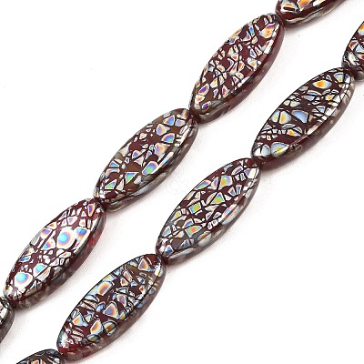 Czech Pressed Glass Beads GLAA-I061-53B-1