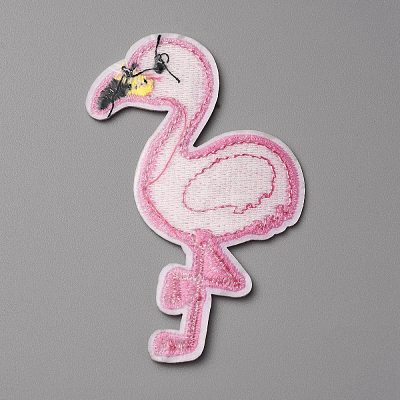 Summer Theme Polyester Computerized Embroidery Cloth Iron on/Sew on Patches PATC-WH0010-07I-1