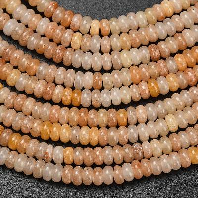 Natural Aventurine Beads Strands G-L635-A03-4x2mm-01-1