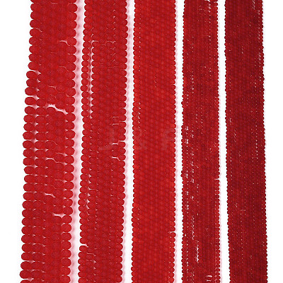 Transparent Glass Beads Strands EGLA-A044-T6mm-MD01-1