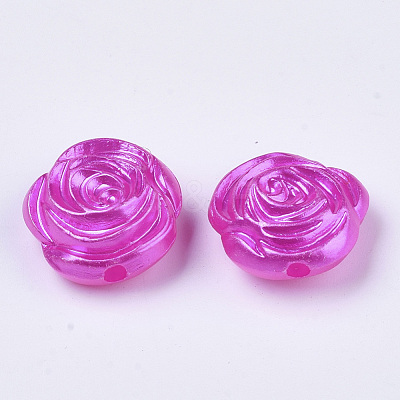 Acrylic Beads OACR-R073-01-1