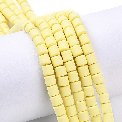 Handmade Polymer Clay Bead Strands X-CLAY-ZX006-01-43-1