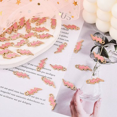 Alloy Enamel Pendants ENAM-N054-025N-1
