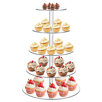 Acrylic Cupcake Stand DIY-WH0504-900-1