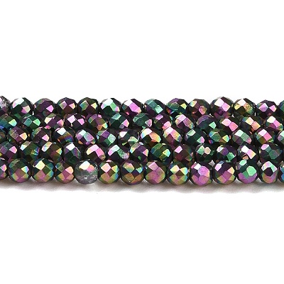 Electroplate Glass Beads Strands LS-GLAA-H021-01A-FP14-1