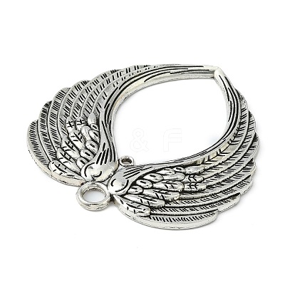 Tibetan Style Alloy Wing Large Pendants LS-TIBEP-S100-AS-NR-1