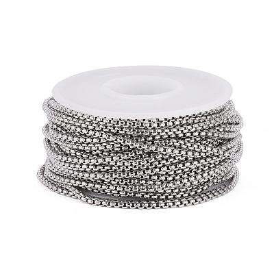 Tarnish Resistant 304 Stainless Steel Venetian Chains CHS-H007-02P-1