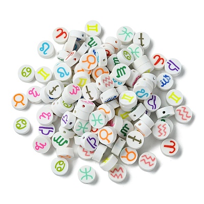 120Pcs 12 Styles Handmade Polymer Clay Beads CLAY-CJ0001-83-1