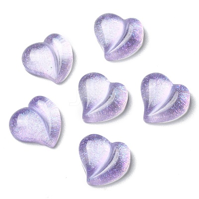 Translucent Resin Cabochons RESI-B016-03E-1