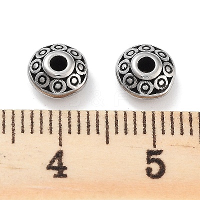 304 Stainless Steel Beads STAS-M057-35AS-1