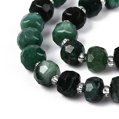 Natural Fuchsite Beads Strands G-N327-08A-06-1